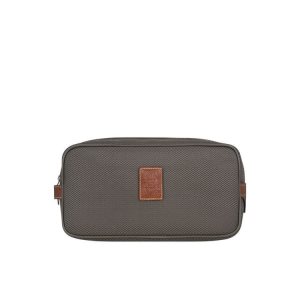 Longchamp Platene Toaletné Tašky Hnede | 638590-KSB