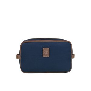 Longchamp Platene Toaletné Tašky Modre | 019256-GRU