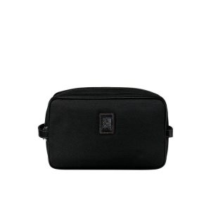 Longchamp Platene Toaletné Tašky Čierne | 380214-YRW