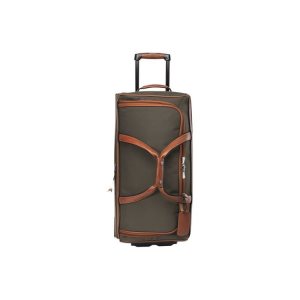 Longchamp Platene Wheeled Duffle Bags Hnede | 205846-AWS