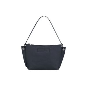 Longchamp Pouch Kozene Pouches Modre | 104987-NFR