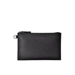 Longchamp Pouch Kozene Pouches Čierne | 860341-BGJ