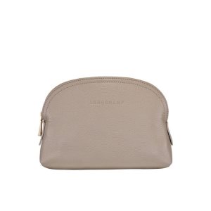 Longchamp Pouch Turtledove Kozene Pouches Siva | 943710-JYL