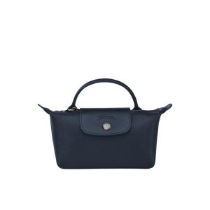 Longchamp Pouch With Platene Pouches Námornícka Modrá | 591048-NBV