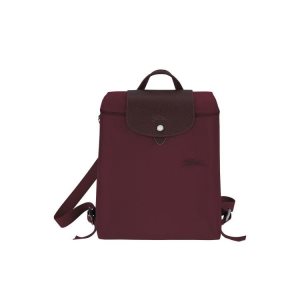 Longchamp Recycled canvas Batohy Bordove | 074625-ESG