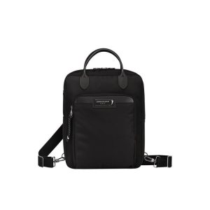 Longchamp Recycled canvas Batohy Čierne | 702483-VPM