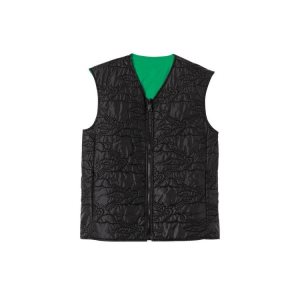Longchamp Reversible Vest Other Kabáty Čierne Zelene | 206185-XRY