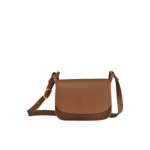 Longchamp S Caramel Kozene Mini Tašky Hnede | 361892-YBF