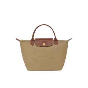 Longchamp S Desert Recycled canvas Kabelky Hnedožltý | 498752-XUQ