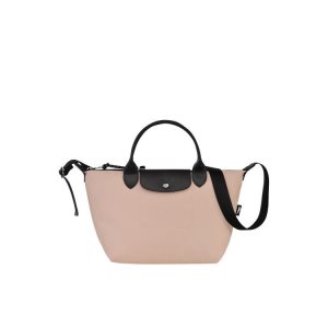 Longchamp S Hawthorn Recycled canvas Kabelky Ruzove | 514396-JQL