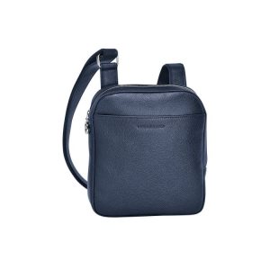 Longchamp S Kozene Crossbody Kabelka Námornícka Modrá | 451892-QIK