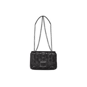 Longchamp S Kozene Crossbody Kabelka Čierne | 935760-BLR