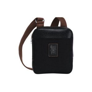 Longchamp S Platene Crossbody Kabelka Čierne | 498715-ESC
