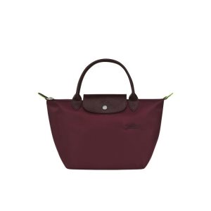 Longchamp S Recycled canvas Kabelky Bordove | 274038-PUS