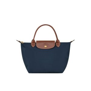 Longchamp S Recycled canvas Kabelky Námornícka Modrá | 409218-SHT