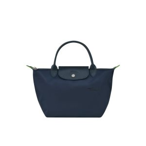 Longchamp S Recycled canvas Kabelky Námornícka Modrá | 973605-NZM