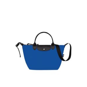 Longchamp S Recycled canvas Kabelky Tmavo Modre | 496521-EJU