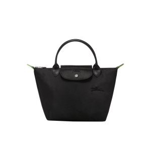 Longchamp S Recycled canvas Kabelky Čierne | 496123-SEA