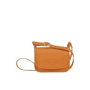 Longchamp S Saffron Kozene Crossbody Kabelka Oranžové | 918324-JYR