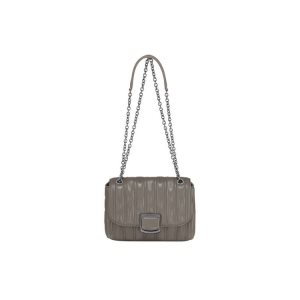 Longchamp S Turtledove Kozene Crossbody Kabelka Siva | 418692-FPV