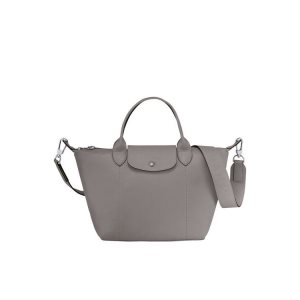 Longchamp S Turtledove Kozene Kabelky Siva | 127483-JLX