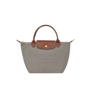 Longchamp S Turtledove Recycled canvas Kabelky Siva | 158073-WXY