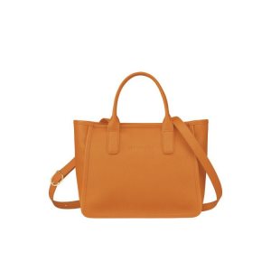 Longchamp Saffron Kozene Kabelky Oranžové | 078345-HNE