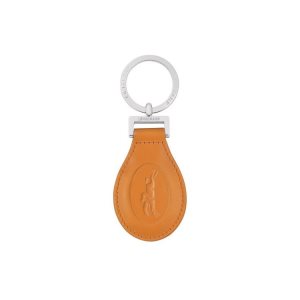 Longchamp Saffron Kozene Kľúčenka Oranžové | 201687-MFA