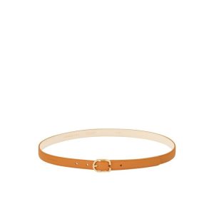 Longchamp Saffron Kozene Opasky Oranžové | 190486-QLO