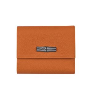 Longchamp Saffron Kozene Penazenky Oranžové | 708236-ZNI