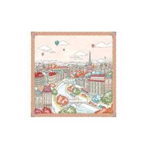 Longchamp Scarf 90 Silk Satky Oranžové | 839016-HYT