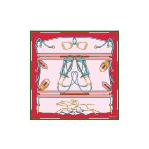 Longchamp Scarf 90 Silk Satky Oranžové | 904687-SOE