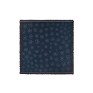 Longchamp Shawl Bavlnene Satky Námornícka Modrá | 869751-RVZ