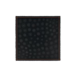 Longchamp Shawl Bavlnene Satky Čierne | 375462-HDO