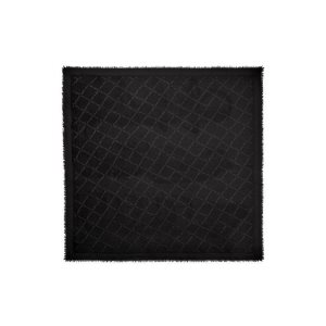Longchamp Shawl Silk Blend Satky Čierne | 043562-JSU