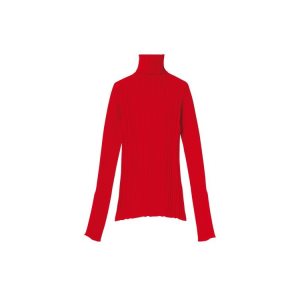 Longchamp Svetrove Saty Vlna Blúzky Červené | 560914-IRX