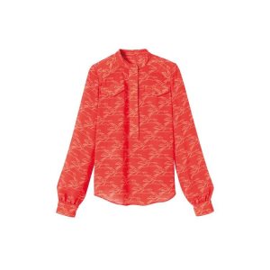 Longchamp Syntetická Fibres Blúzky Oranžové | 347208-YZT