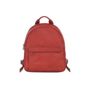 Longchamp Terracotta Kozene Batohy Oranžové | 150379-VMX