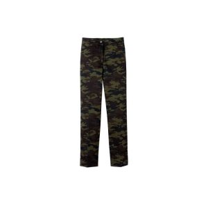 Longchamp Trousers Bavlnene Nohavice Hnedožltý | 813452-KNE