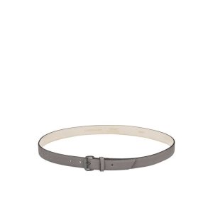 Longchamp Turtledove Kozene Opasky Siva | 125974-AMY