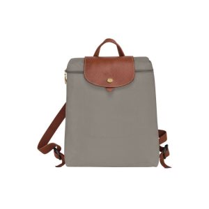 Longchamp Turtledove Recycled canvas Batohy Siva | 367182-XCH