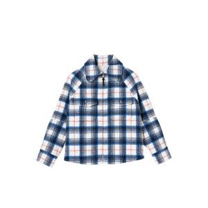 Longchamp Vlna Kabáty Modre | 427053-JGT