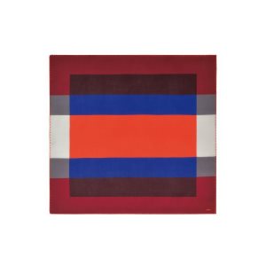 Longchamp Vlna Satky Oranžové Modre | 390251-LDC