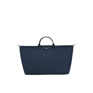 Longchamp Xl Recycled canvas Cestovné Tašky Námornícka Modrá | 095213-NSW